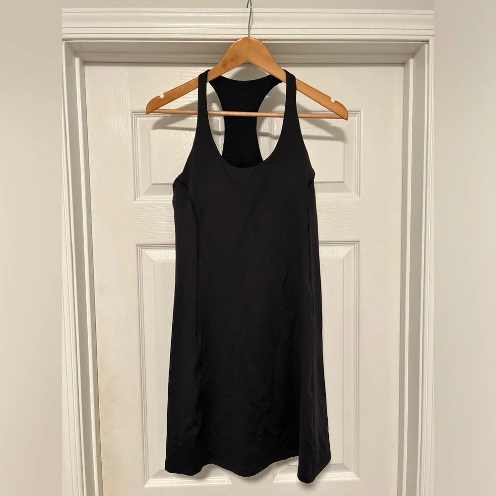 Outdoor Voices Doing Things Athletic Black Tennis Dress - Size L - Picture 3 of 9